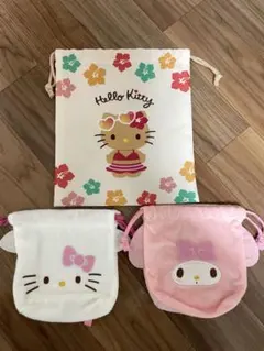 サンリオ巾着3点セットのサムネイル