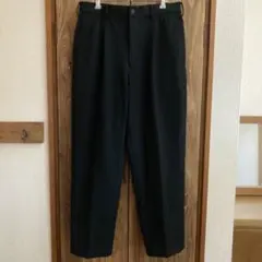 ハニー様専用　UNIQLO タックテーパードパンツ ワイドフィット 黒