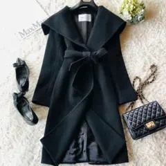 現行モデル✨美品 マックスマーラ ベルテッドコート ウール 女優襟 キャメル M Max Mara（マックスマーラ） キャメルコート MANUELA : LUSTYLE - 通販