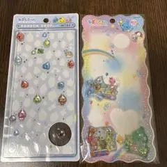 ボンボンドロップシールミニ　しずくちゃん　ウォーター　シール　なかまたち