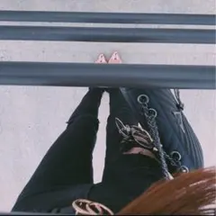 アメリカンイーグル　ダメージデニム　スキニー