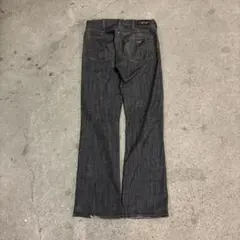 00s ARMANI JEANS flared denims stoneのサムネイル