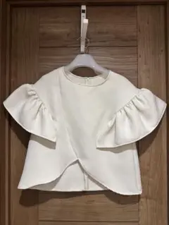メゾンドルチェ　フィオーレトップス　ホワイト