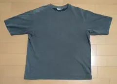 ユニクロ Tシャツ U エアリズム XL ダークグリーン 緑