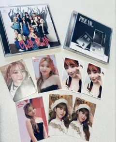 CLAP CLAP / RISE UP CD + カード/ステッカーセット