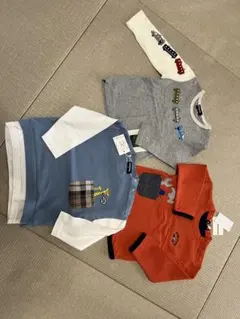 モチコ様専用　　長袖カットソー3点セット Kladskap 90cm