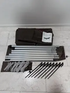 タープテント　3m×3m  9人用　札幌近郊 タープテント 9人用 3m×3m 札幌近郊直接受渡限定 - メルカリ