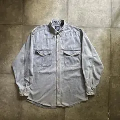 90s オールドギャップ デニムシャツ M デカタグ