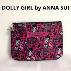 新品未使用⚫ドーリーガールバイアナスイ　フラットポーチ　マルチポーチ