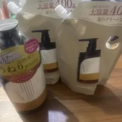 coconeクレイクリームシャンプーモイストタイプ本体と詰め替え×２個