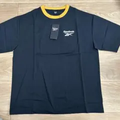 メンズTシャツＭサイズ　リーボック　ネイビー　イエロー　新品未着用