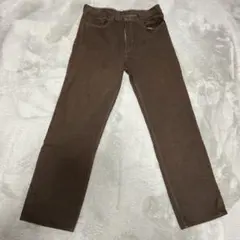 Levi's 508 ブラウンデニムパンツ 36/34