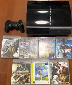 PlayStation 3 本体 コントローラー ソフト7本セット