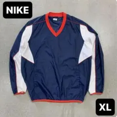 NIKE ピステ トップス ネイビー/レッド メンズ XL