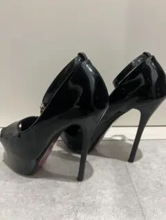キャバ ハイヒール 14cm ブラック 23.5cmのサムネイル