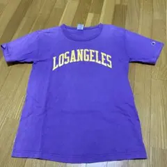 Champion T1011 Tシャツ LOSANGELES 紫 Mのサムネイル