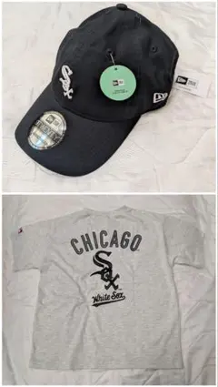 【期間限定・新品】ホワイトソックス　キャップ＋Ｔシャツ　セット