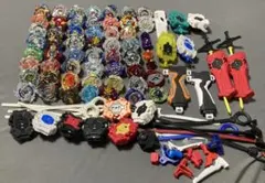 A*a様 ベイブレードバースト まとめ売り 約50個 引退品 ランチャー多数