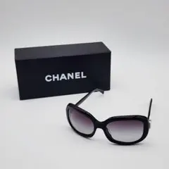 CHANEL シャネル サングラス ココマーク リボン 5170-A 블랙