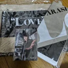 嵐 love ペアポーチ・ハンカチ・写真（櫻井翔）