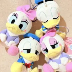 ドナルド　デイジー　ぬいぐるみ　キーホルダー　ストラップ　まとめ売り