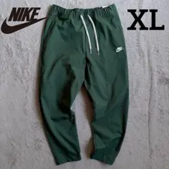 新品 ナイキ NIKE クラブ ウーブンパンツ テーパード グリーン XLサイズ