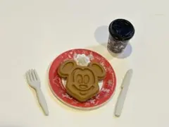 ミニチュアフィギュアコレクション　ミッキー ワッフル