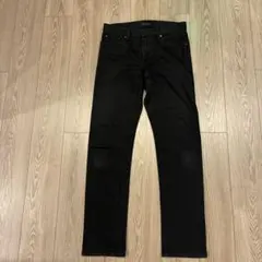 UNIQLO スリムフィット ブラックデニム