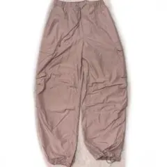 GU カーゴパンツ ピンク ポケット付き M 即購入可
