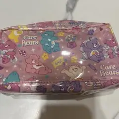ケアベア　ポーチ　筆箱　ピンク