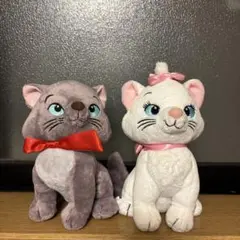 Disney おしゃれキャット　マリーちゃんぬいぐるみ セット