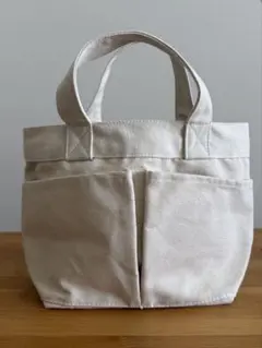 無印良品　帆布　ミニトートバッグ