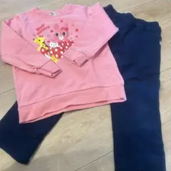 ☆ミキハウスホットビスケッツ 上下セット120cm☆