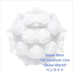 Snow Man 1st Stadium Live ペンライト