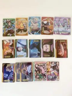 鬼滅の刃 ウエハース4 カード　14種 16枚　煉獄杏寿郎　竈門炭治郎　他