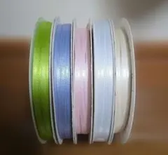 サテンリボン 3mm 切り売り