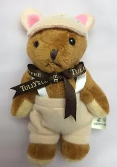 TULLY'S COFFEE ベアフル ネズミぬいぐるみ キーチェーンのサムネイル