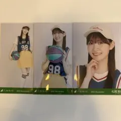 乃木坂46 松尾美佑 生写真 バスケコーデ コンプのサムネイル