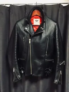 666 Leather ダブルライダース サイズ34 LJM-1 レギュラー