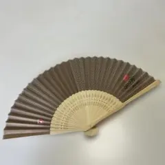 ★未使用★天晴れ農園 金の房 扇子 和装小物