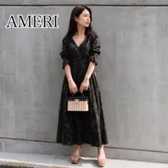 Ameri VINTAGE ロングワンピース オケージョン ドレス - メルカリ