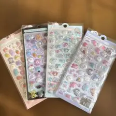 カラフルな3Dエンボスステッカー