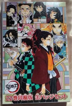 鬼滅の刃 缶バッジセット 22巻同梱版