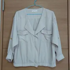 grove ブルゾン グレージュ Мサイズ