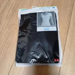 AIRism シームレス ブラック Tシャツ M