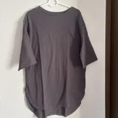 グレー Mサイズ Tシャツ 綿100%のサムネイル