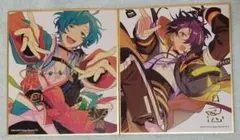 (出品 4/25まで)あんスタ 色紙【深海奏汰/仙石忍】