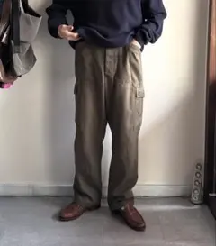 cornier M47 カーゴパンツ ブラックカーキ サイズS - メルカリ