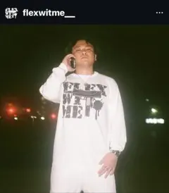 flexwitme popup限定ロンT yoko swag - メルカリ