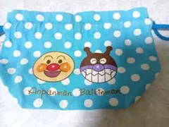 アンパンマン バイキンマン ポーチ　お弁当巾着